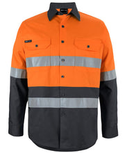 Load image into Gallery viewer, Hi Vis Long Slevees 150G Work Shirt
