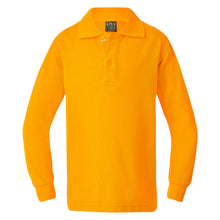 
                      
                        Load image into Gallery viewer, Kids Long Sleeved Pique Polo
                      
                    