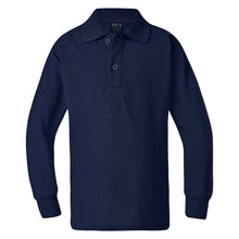 
                      
                        Load image into Gallery viewer, Kids Long Sleeved Pique Polo
                      
                    