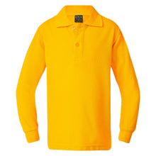 
                      
                        Load image into Gallery viewer, Kids Long Sleeved Pique Polo
                      
                    