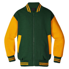 
                      
                        Load image into Gallery viewer, Kids Zip Baseball Jacket
                      
                    