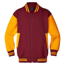 
                      
                        Load image into Gallery viewer, Kids Zip Baseball Jacket
                      
                    