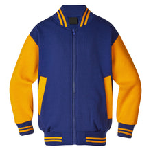 
                      
                        Load image into Gallery viewer, Kids Zip Baseball Jacket
                      
                    