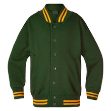 
                      
                        Load image into Gallery viewer, Kids Fleecy Stud-Front Bomber Jacket
                      
                    