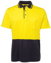 
                      
                        Load image into Gallery viewer, Hi Vis Short Sleeved Cotton Polo
                      
                    