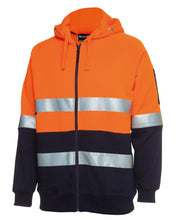 
                      
                        Load image into Gallery viewer, Hi Vis Full Zip Fleecy Hoodie
                      
                    