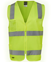 
                      
                        Load image into Gallery viewer, Hi Vis  Zip Safety Vest
                      
                    
