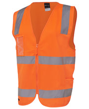 
                      
                        Load image into Gallery viewer, Hi Vis  Zip Safety Vest
                      
                    