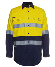 
                      
                        Load image into Gallery viewer, Hi Vis Long Sleeve 190G Work Shirt
                      
                    