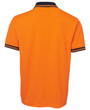 
                      
                        Load image into Gallery viewer, Hi Vis Short Sleeves Cotton Back Polo
                      
                    