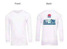 Load image into Gallery viewer, White Long Sleeved Schools Spectacular T-shirts
