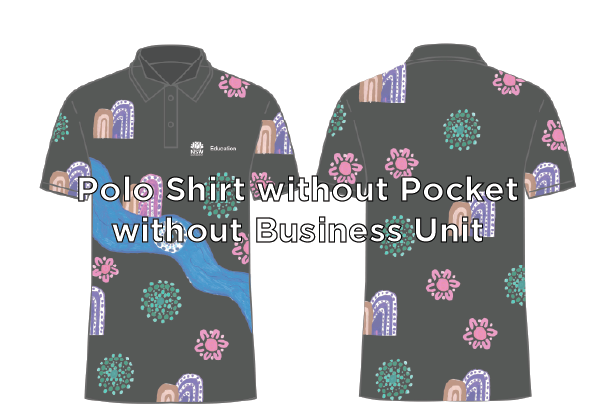 Terrific Tweed BLACK Polos without pocket