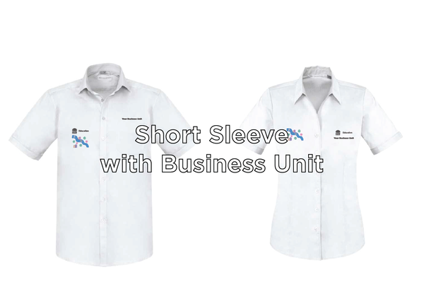 (PERSONALISED WITH BUSINESS UNIT) Terrific Tweed Short Sleeve Shirts