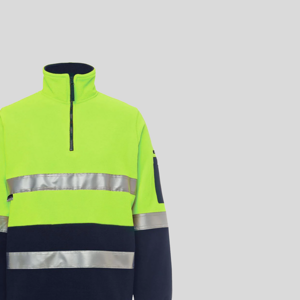 Hi Vis  1/2 Zip Polar