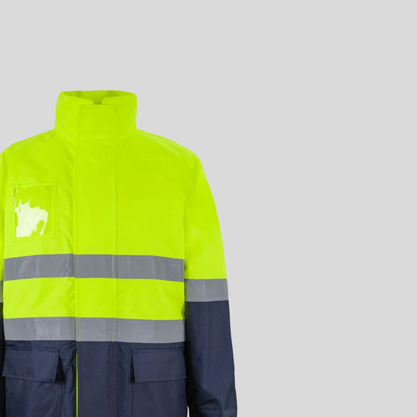 Hi Vis Long Line Jacket