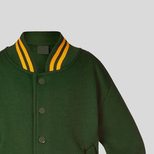 
                      
                        Load image into Gallery viewer, Kids Fleecy Stud-Front Bomber Jacket
                      
                    