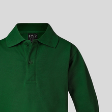 
                      
                        Load image into Gallery viewer, Kids Long Sleeved Pique Polo
                      
                    