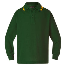 
                      
                        Load image into Gallery viewer, Classic twin stripe polo - long sleeved
                      
                    
