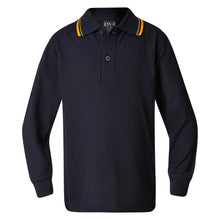 
                      
                        Load image into Gallery viewer, Classic twin stripe polo - long sleeved
                      
                    
