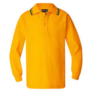 Classic twin stripe polo - long sleeved