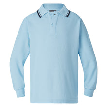 
                      
                        Load image into Gallery viewer, Classic twin stripe polo - long sleeved
                      
                    