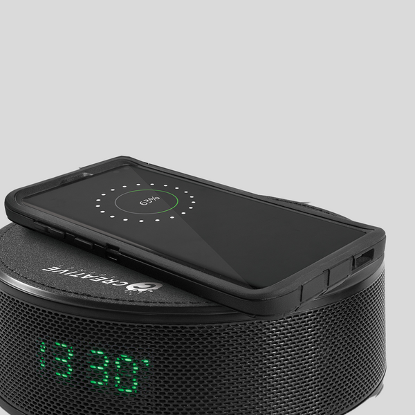 Speaker with Wireless Phone Charger