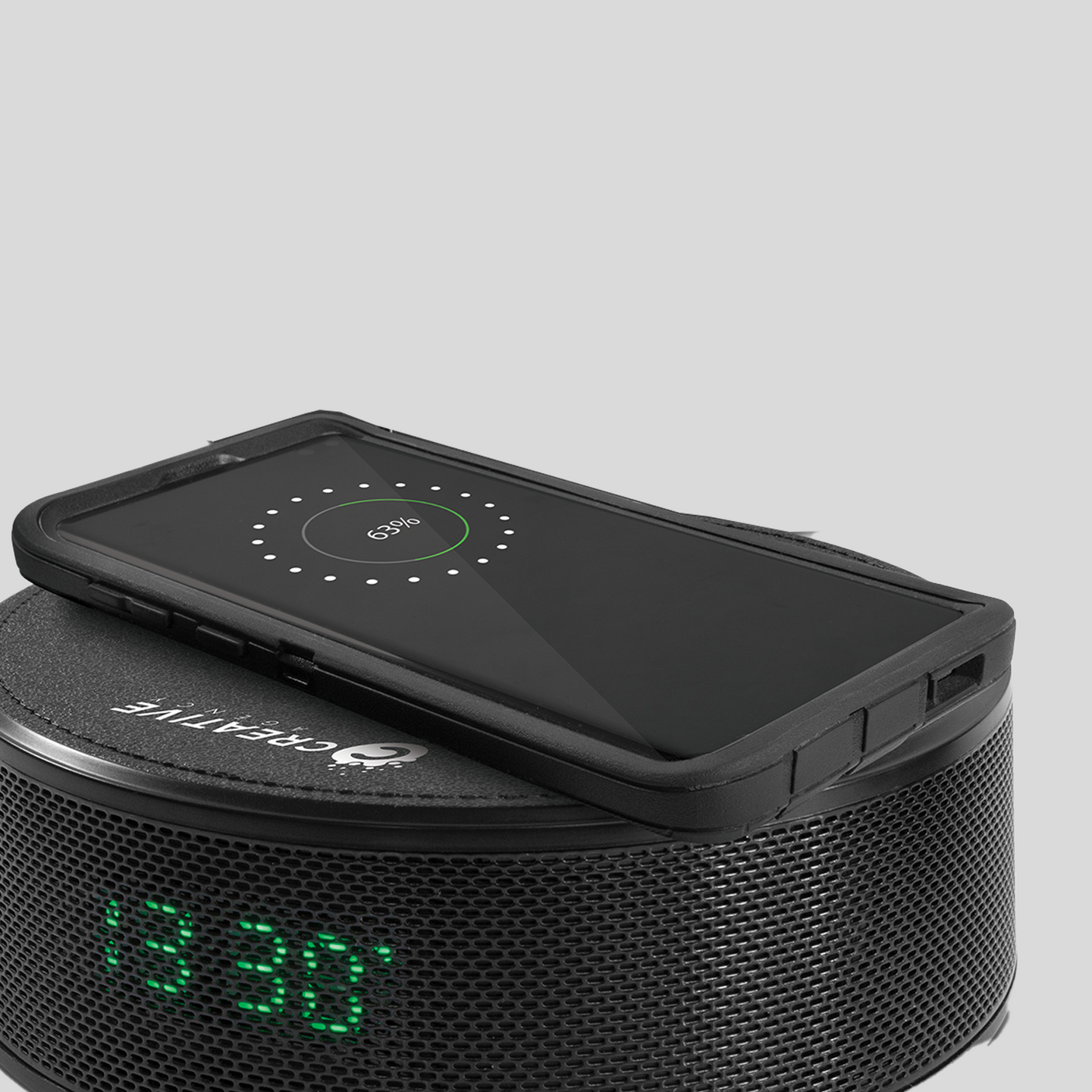 Speaker with Wireless Phone Charger